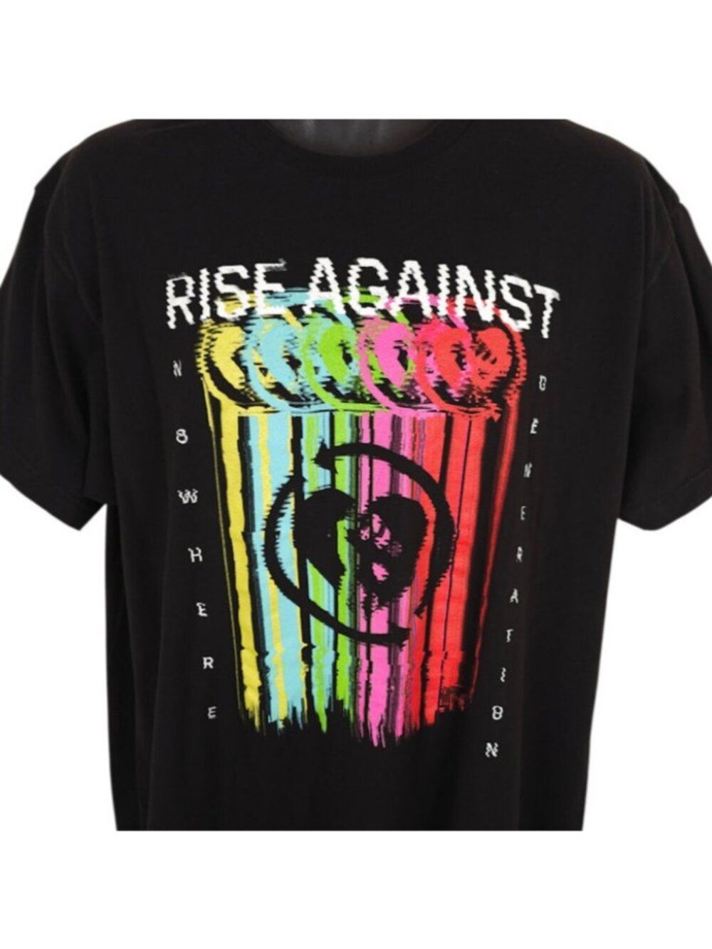 Rise Against T Shirt Mens Size XL Black 2022 Nowhere Generation II Tour Punk